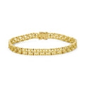 Basketweave Gold Bracelet