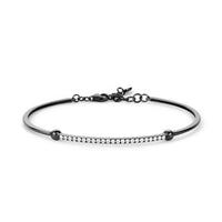 Front shot of serene bar diamond bracelet 