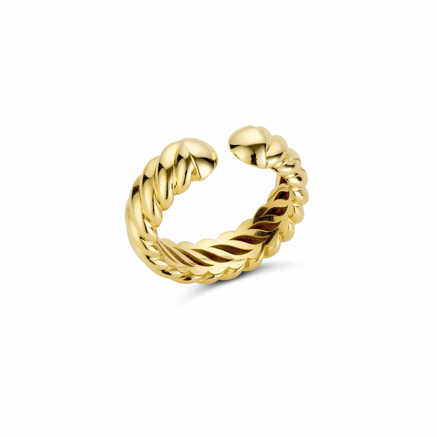 Infinity Cuff Gold Ring