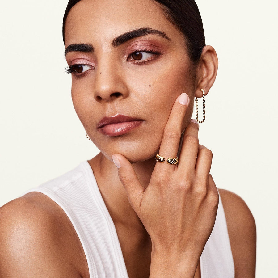 Infinity Cuff Gold Ring