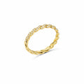 Infinity Gold Diamond Ring