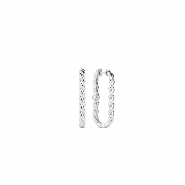 Infinity Rumi Gold Hoop Earrings