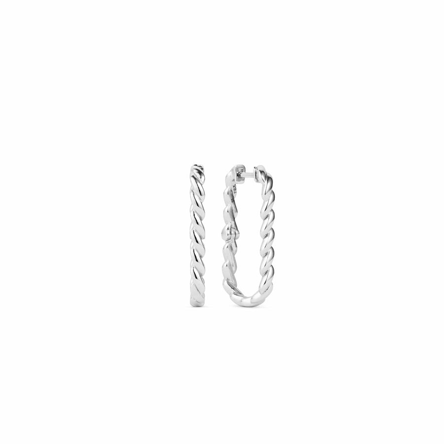 Infinity Rumi Gold Hoop Earrings