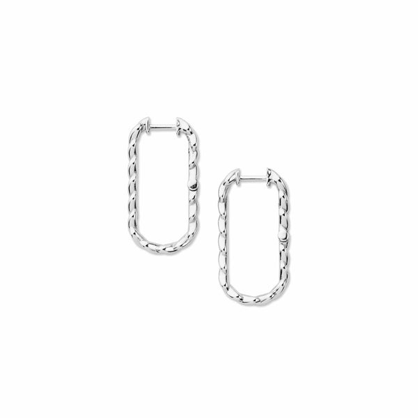 Infinity Rumi Gold Hoop Earrings
