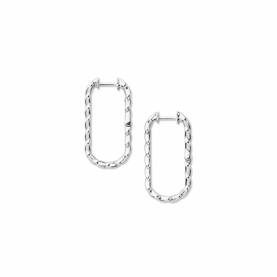 Infinity Rumi Gold Hoop Earrings