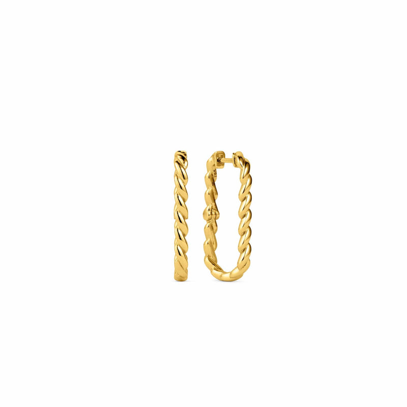 Infinity Rumi Gold Hoop Earrings