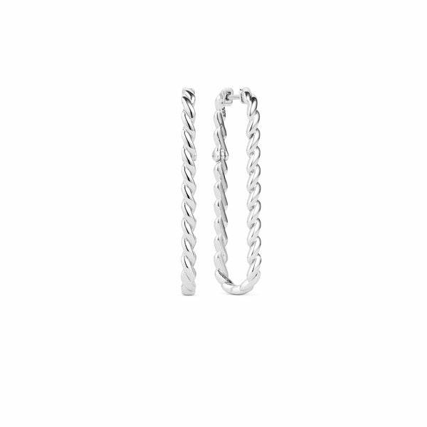 Infinity Rumi Gold Hoop Earrings