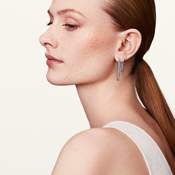 Infinity Rumi Gold Hoop Earrings