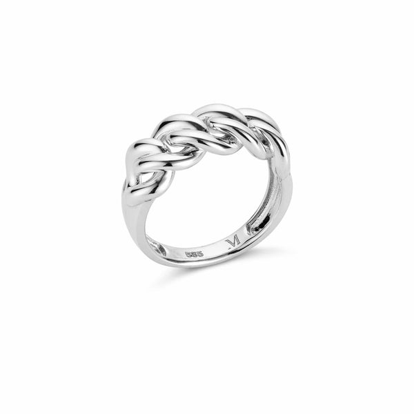 Atlas Gold Braided Ring