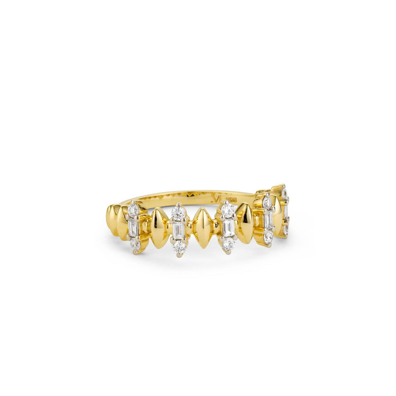 Luna Gold Diamond Ring