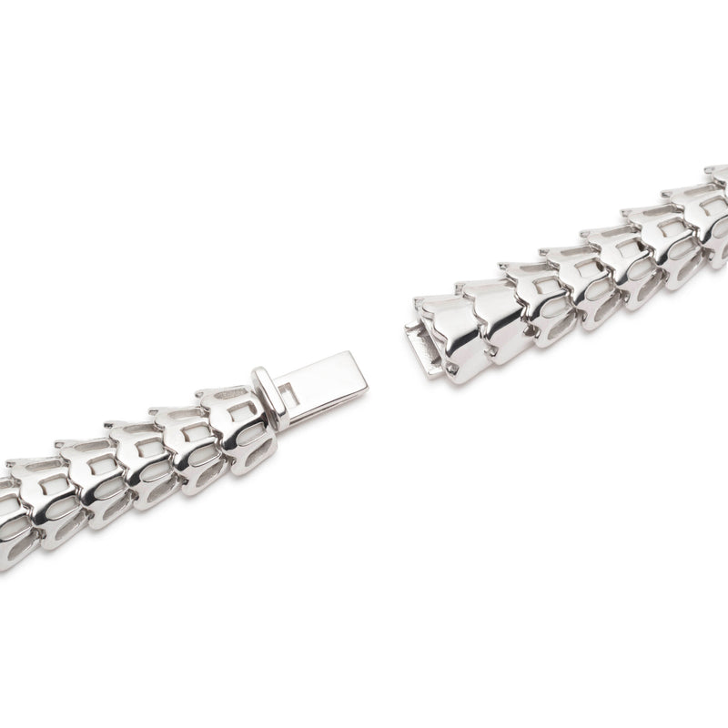 Yilan Diamond Pavé White Agate Gold Wrap Necklace