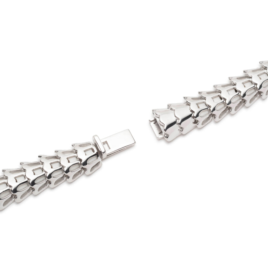 Yilan Diamond Pavé White Agate Gold Wrap Necklace