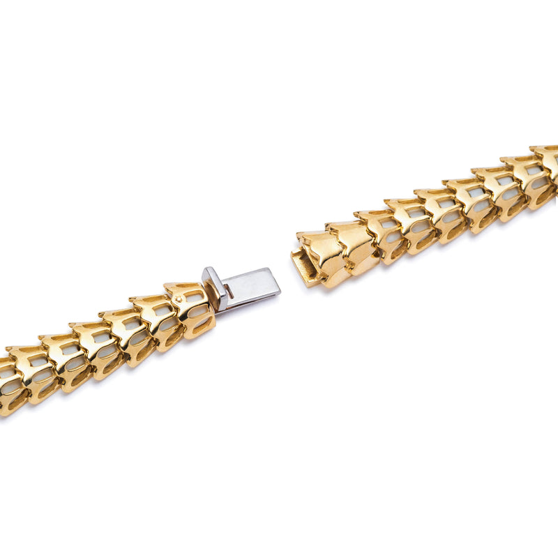 Yilan Diamond Pavé White Agate Gold Wrap Necklace