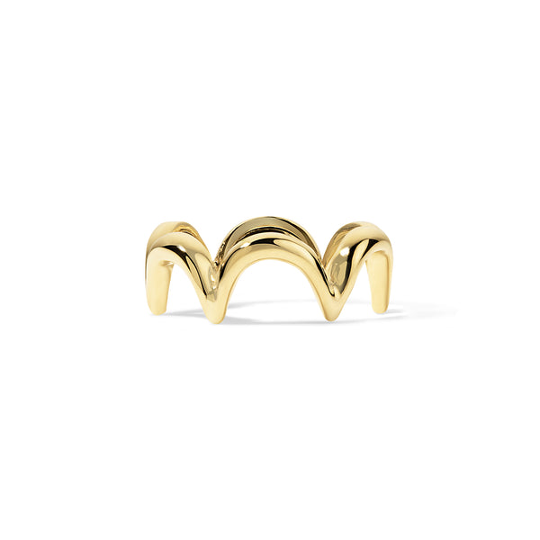 Crescent Gold Ring