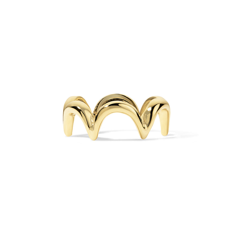 Crescent Gold Ring