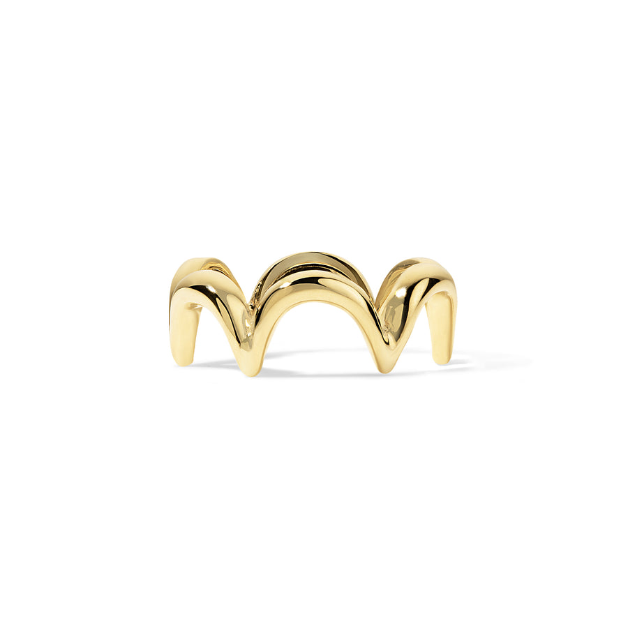 Crescent Gold Ring