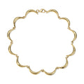 Crescent Gold Bracelet