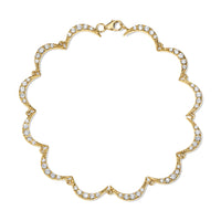 Crescent Diamond Bracelet