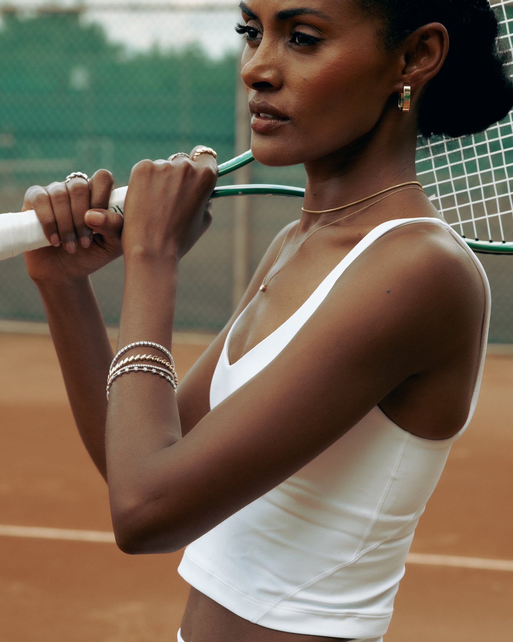 15- Gap Tennis Bracelet