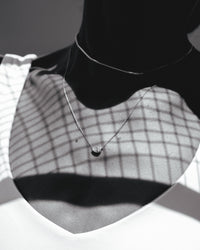 Pear Diamond Bezel Pendant