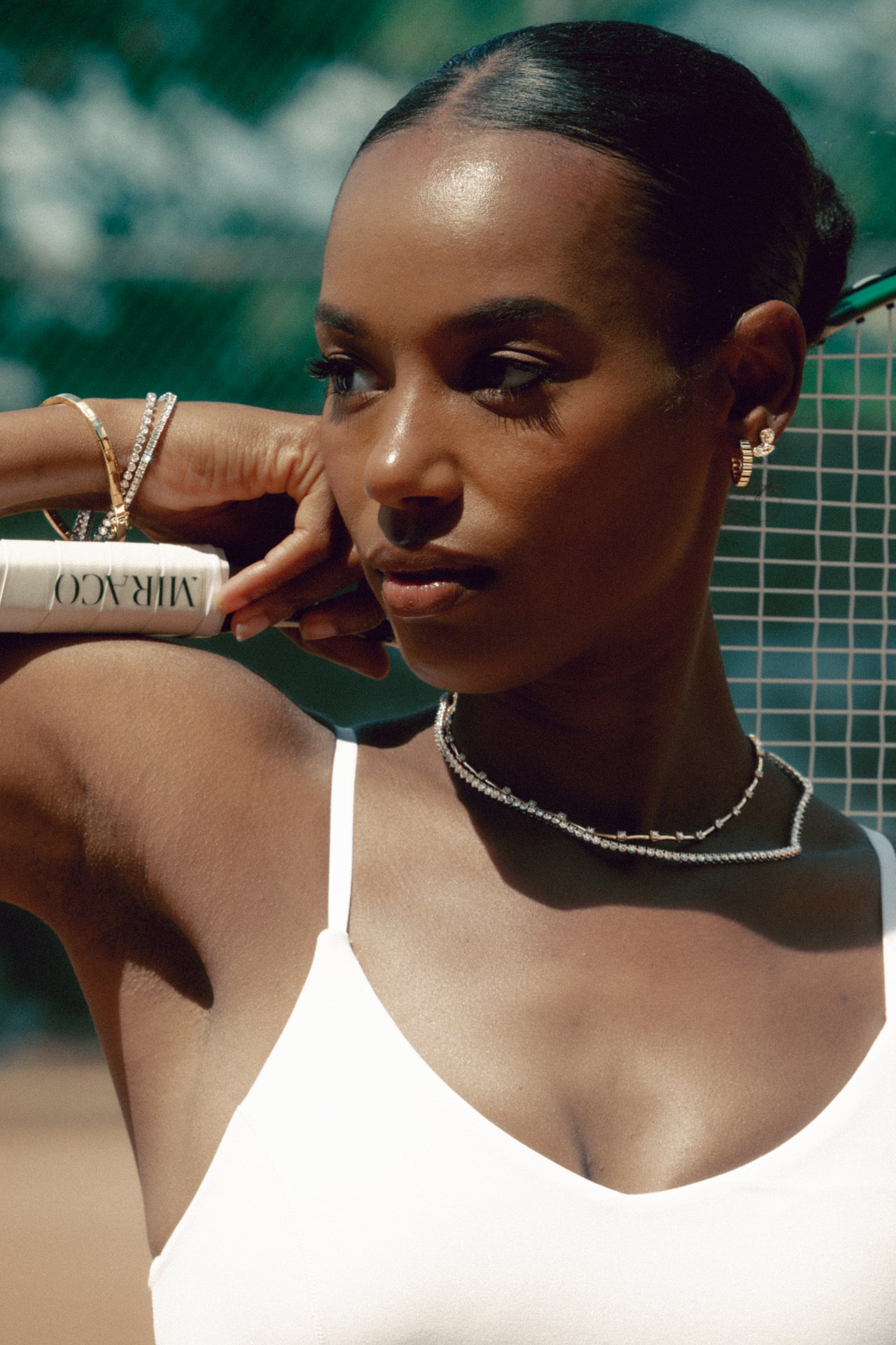 Gap Diamond Tennis Necklace