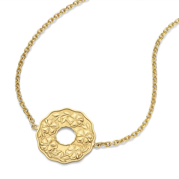 Sabra Single Coin Gold Bracelet