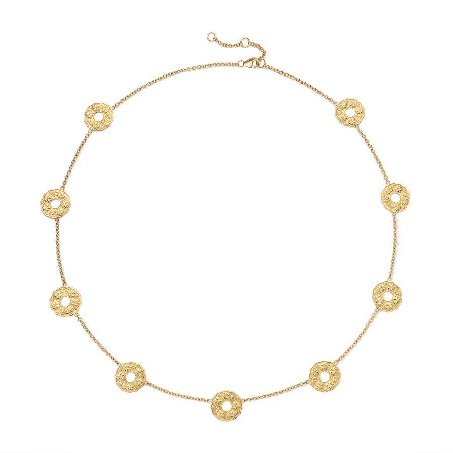 Sabra Coins Gold Necklace