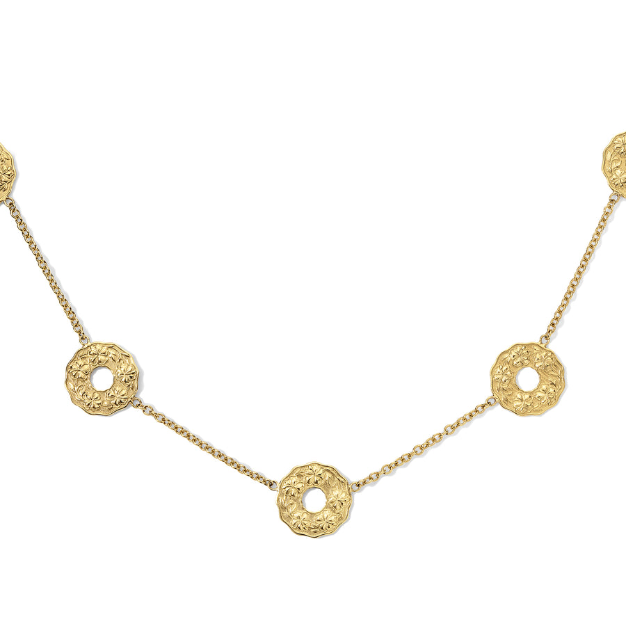 Sabra Coins Gold Necklace