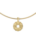 Sabra Coin Omega Gold Chain Necklace