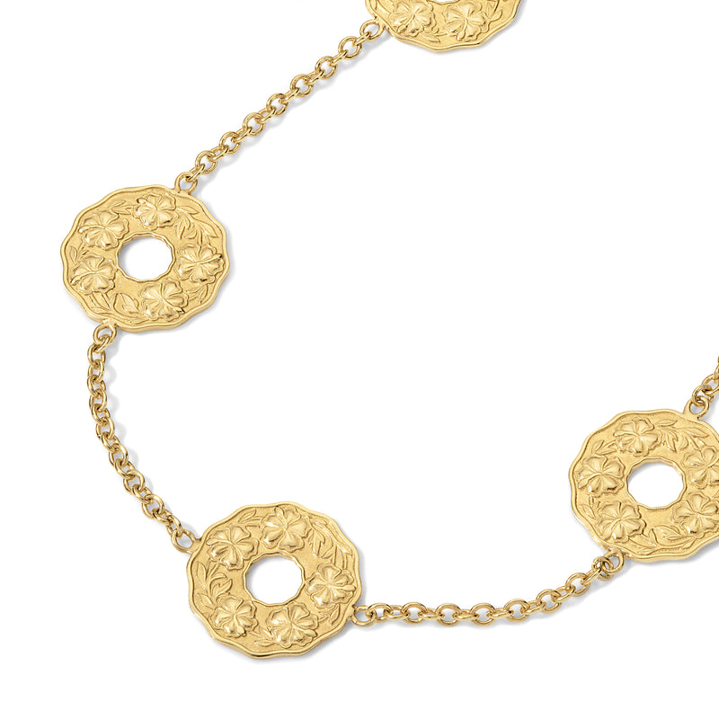 Sabra Coins Gold Necklace