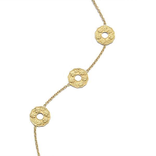 Sabra Coins Gold Bracelet