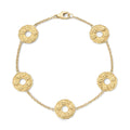 Sabra Coins Gold Bracelet