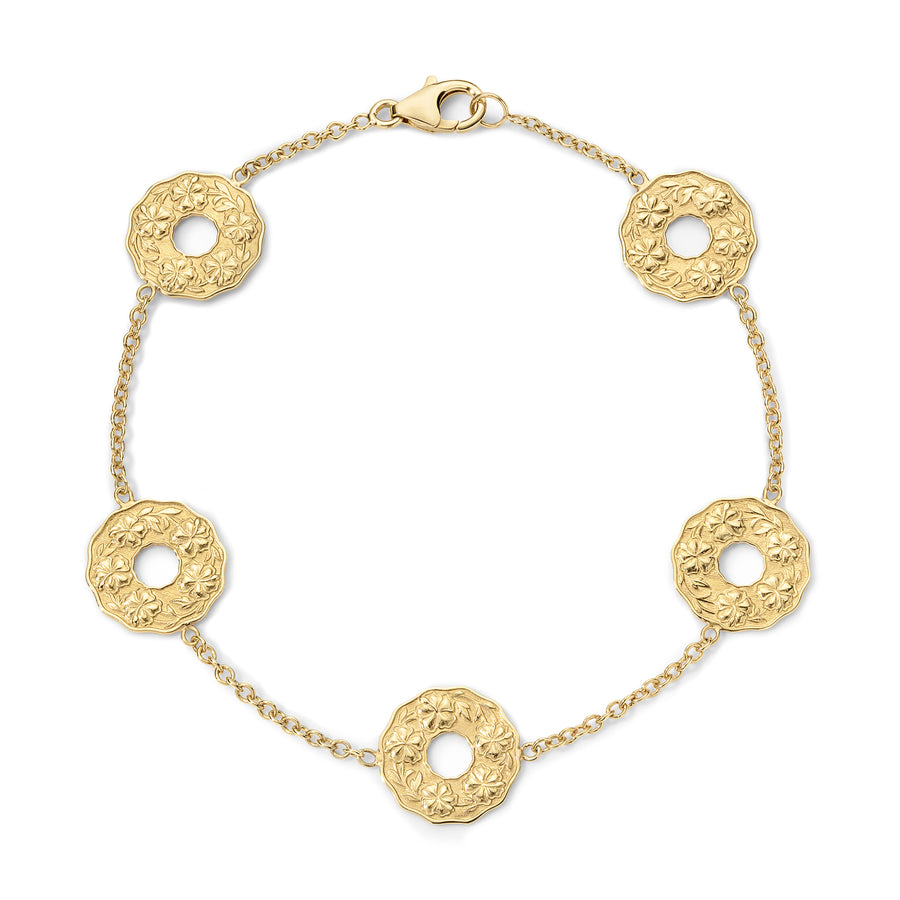 Sabra Coins Gold Bracelet