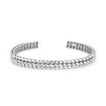 Luna Gold Diamond Flex Bangle Bracelet
