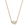 13- Pear Diamond Bezel Pendant