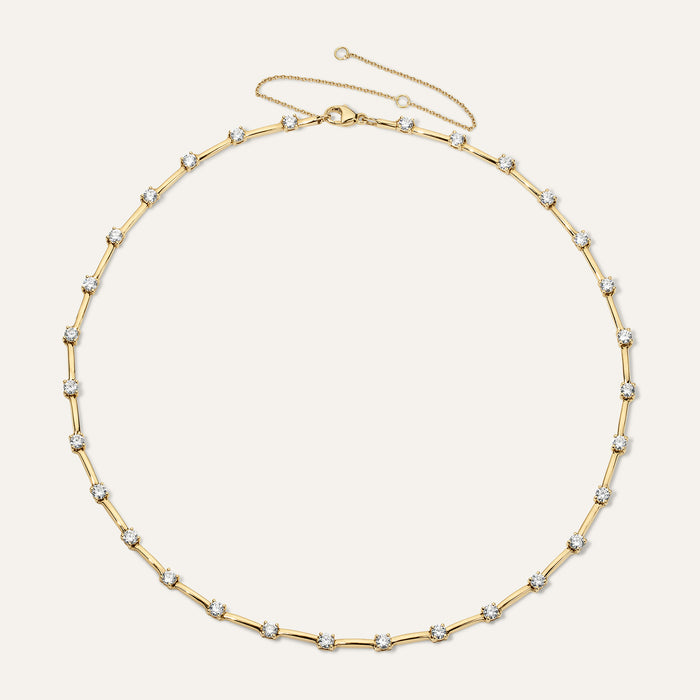 Gap Diamond Tennis Necklace
