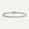 5ct Diamond Tennis Bracelet Bezel Set