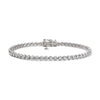 5ct Diamond Tennis Bracelet Bezel Set