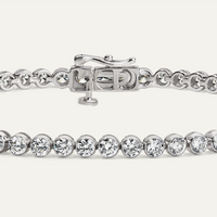 5ct Bezel Diamond Tennis Bracelet