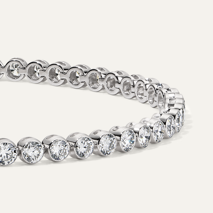 5ct Bezel Diamond Tennis Bracelet