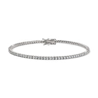 2ct Diamond Tennis Bracelet Skinny