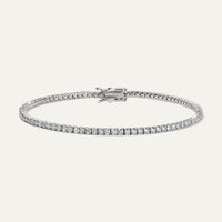 2ct Diamond Tennis Bracelet Skinny
